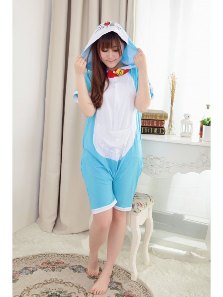 Doraemon Onesie Short Sleeves Pajamas