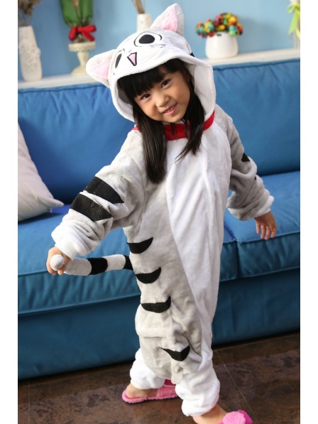 Cheese Cat Onesie Pajamas for Kids
