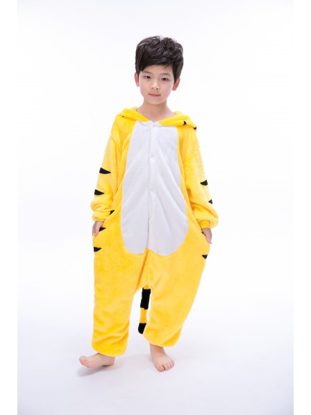 Tiger Onesie Pajamas for Kids