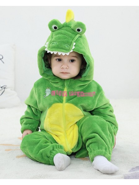 Cute Infant Crocodile Halloween Costumes Baby Onesies Newborn Outfit