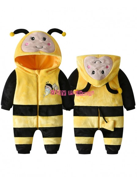 Cute Infant Bee Halloween Costumes Baby Onesies Newborn Outfit