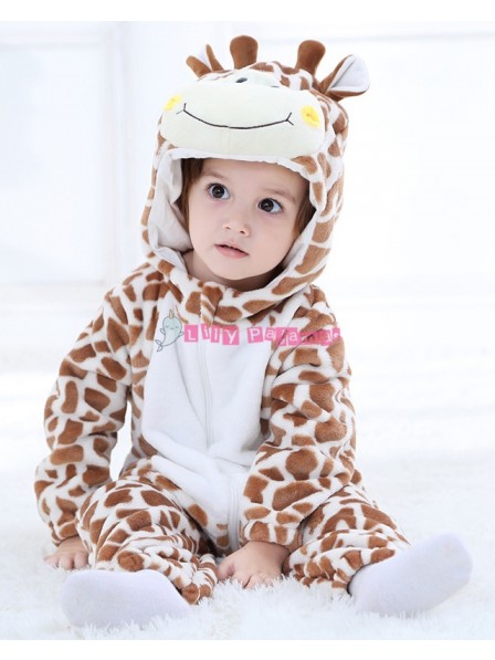 Cute Infant Giraffe Halloween Costumes Baby Onesies Newborn Outfit
