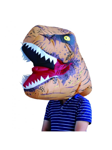 T Rex Head Costumes Adult Blow Up Halloween Costume Suit