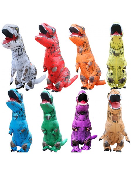 Inflatable T Rex Costumes Blow Up Dinosaur Funny Halloween Party Costumes