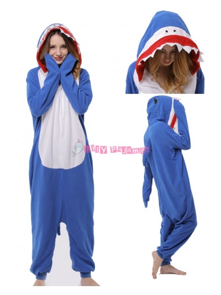 Shark Onesie for Adults Quick & Simple Halloween Costumes Outfit