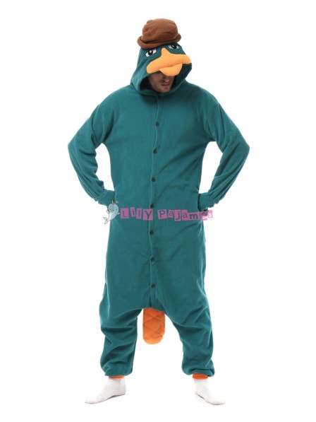 Perry the Platypus Onesie for Adults Quick & Simple Halloween Costumes Outfit