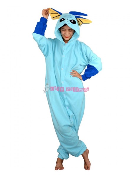 Vaporeon Onesie for Adults Quick & Simple Halloween Costumes Outfit