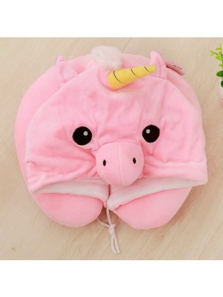Pink Unicorn Neck Pillow