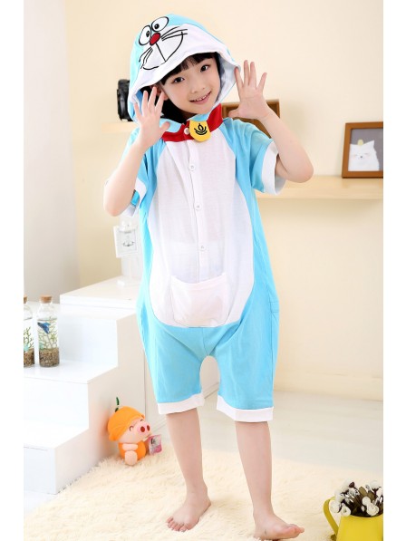 Doraemon Onesie Kids Summer Short Sleeves
