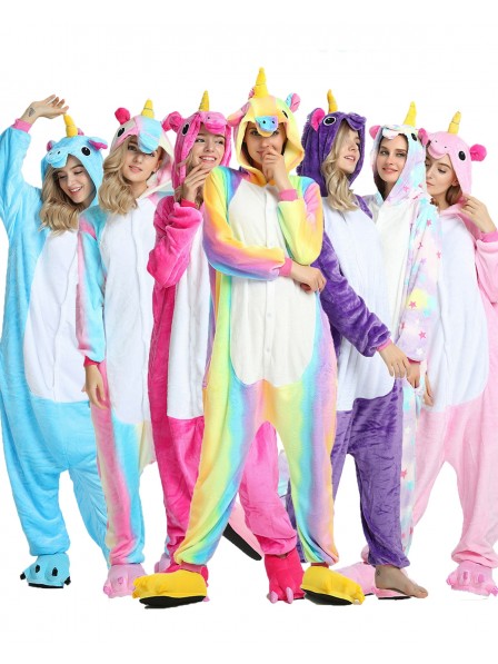 Unicorn Onesie Pajamas for Adult Animal Onesies
