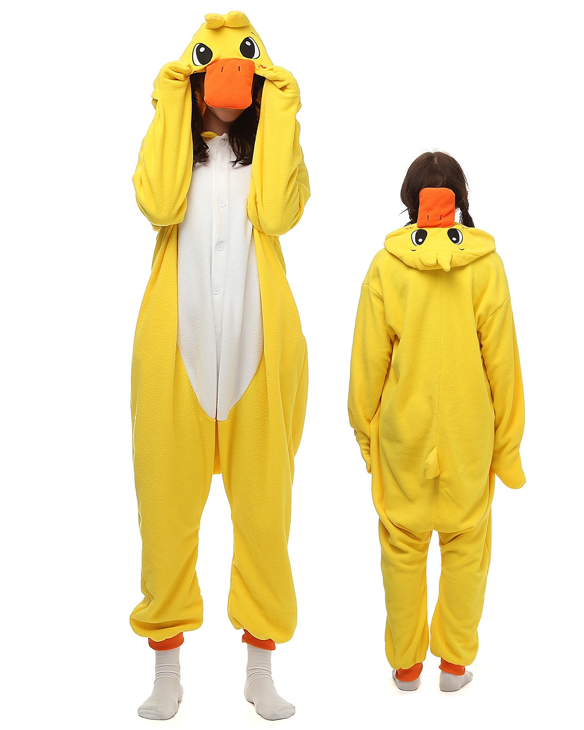 Yellow Duck Onesie for Kids 